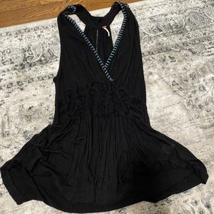 Black tank free people